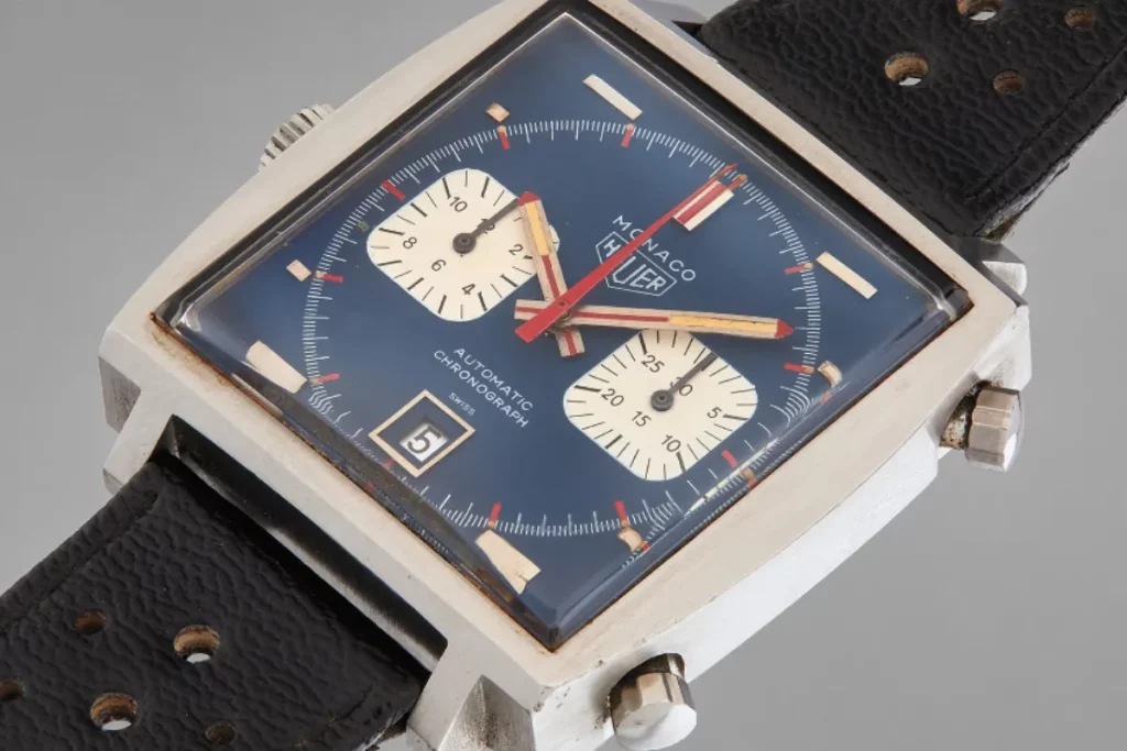 Heuer Monaco ref. 1133B indossato da Steve McQueen