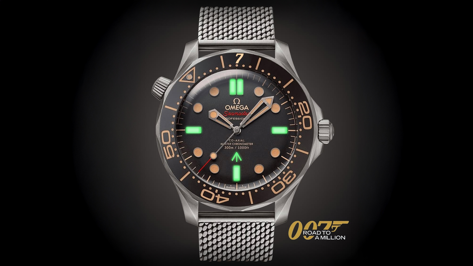 007 Road to a Milion Omega Seamaster