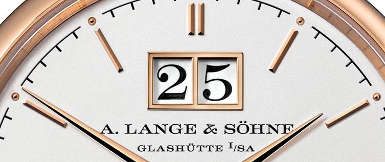 a. lange soehne saxonia automatic macro on the date
