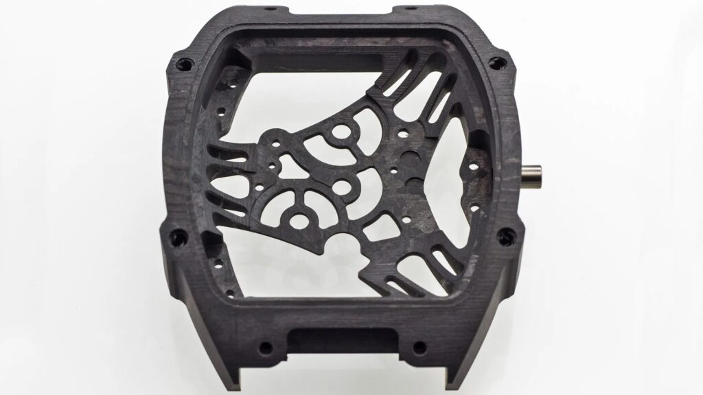 picture of the unibody plate of the richard mille rm 27-02