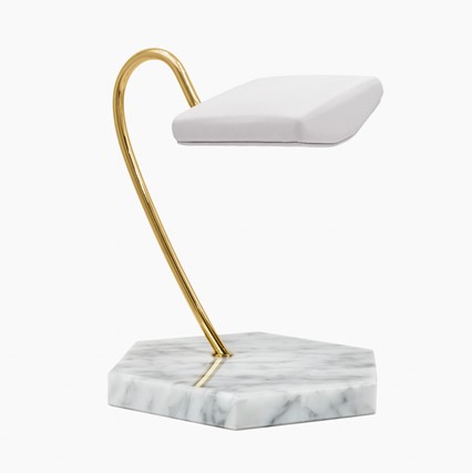 Watch Stand bianco in marmo