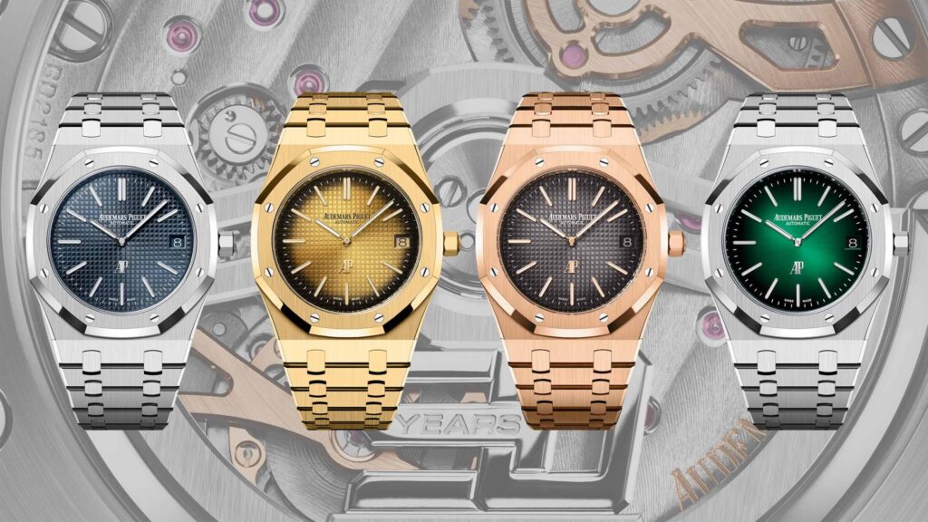 The New Audemars Piguet Royal Oak Jumbo 50th Anniversary Ref. 16202 ...