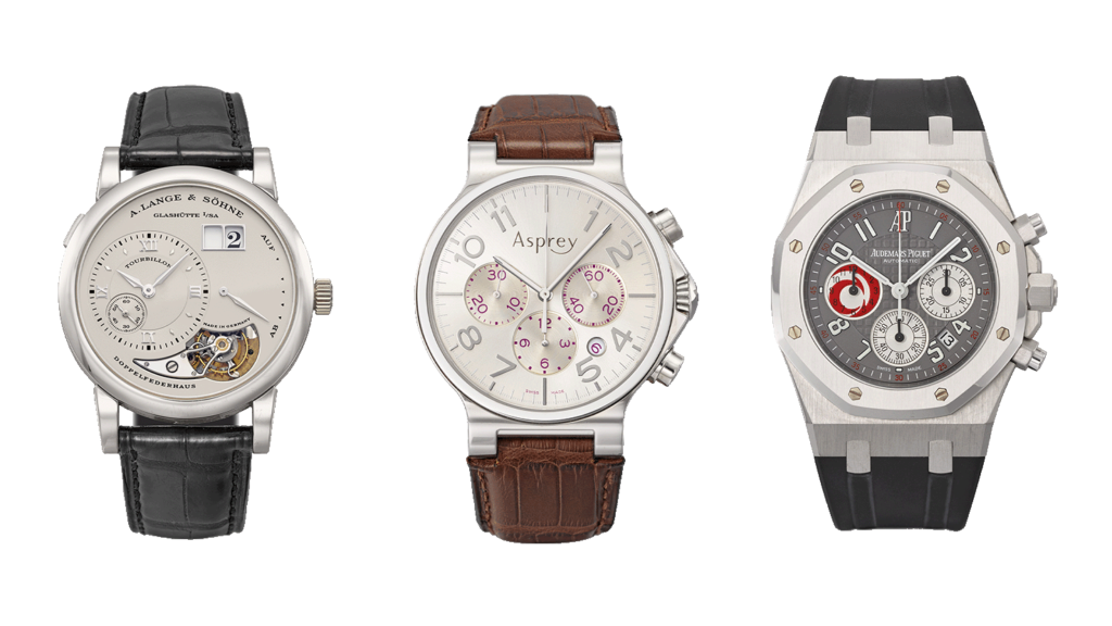 A. Lange & Sohne, Asprey, Audemars Piguet watches from the Jean Todt watches collection
