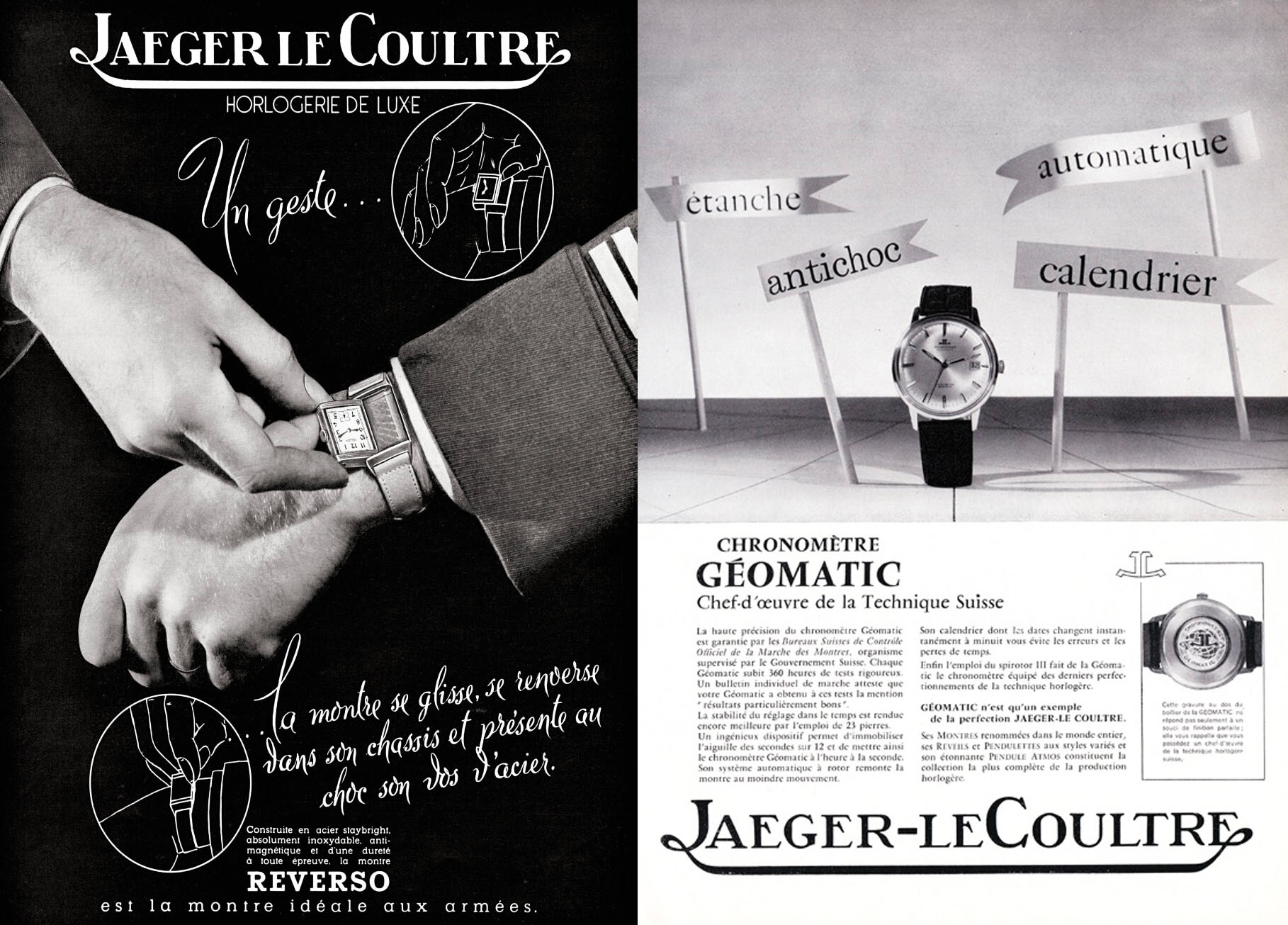 Jaeger lecoultre outlet ad