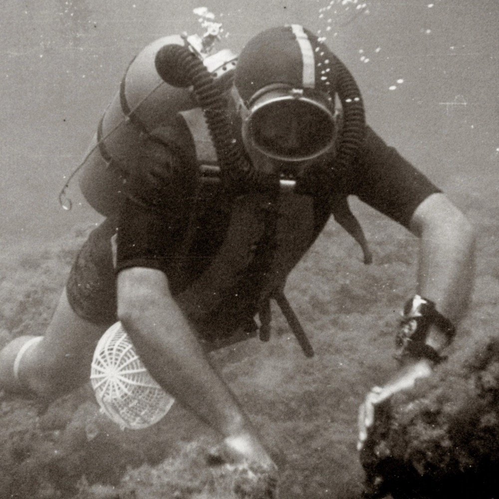 Jean Jacques Fiechter scuba diving