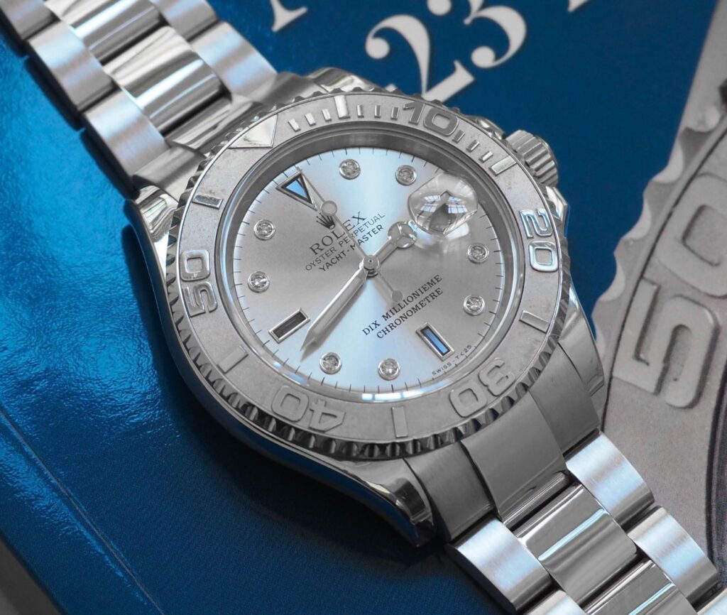 Platinum Rolex Yacht-Master 