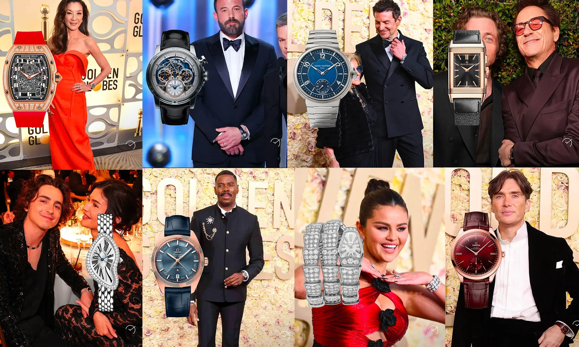 Watch Spotting The Watches At The 2024 Golden Globes Italian