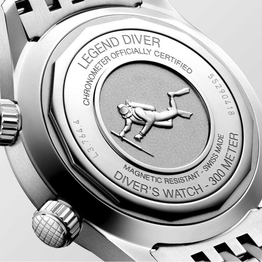 il fondello del nuovo longines legend diver