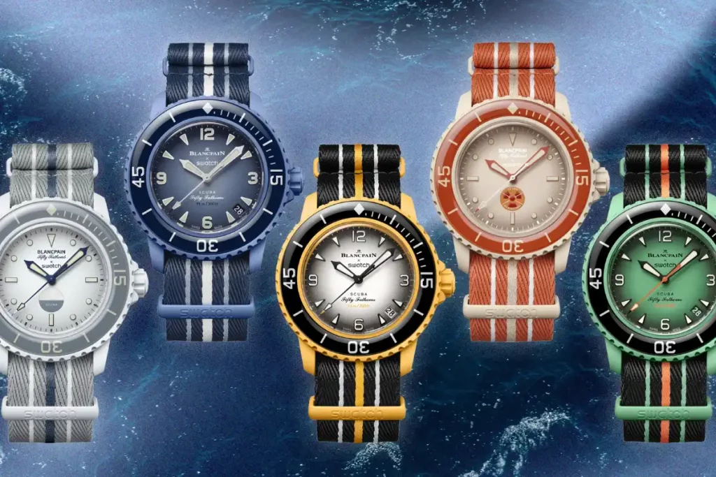 Blancpain Fifty Fathoms x Swatch Collection