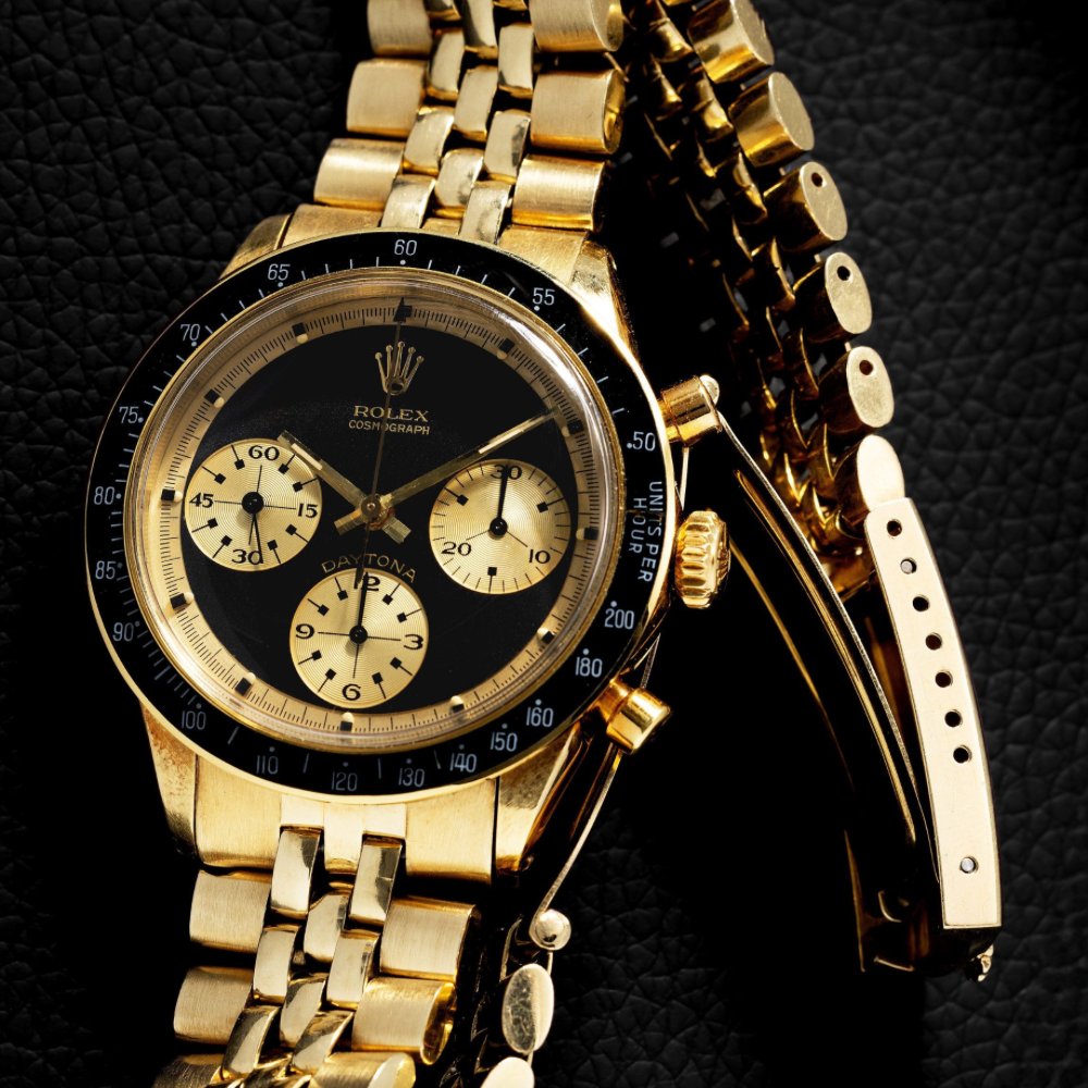 rolex daytona john player special in asta da monaco legend