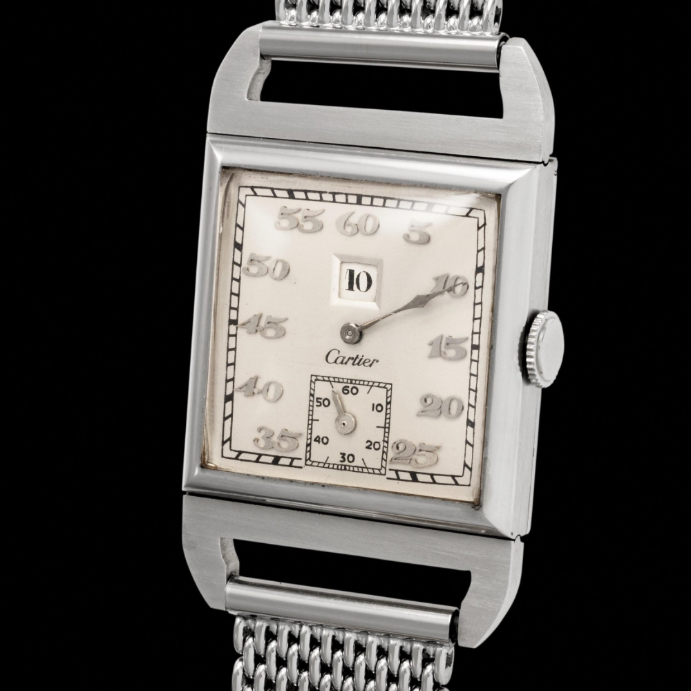 Audemars Piguet Jump Hour con firma Cartier in asta da monaco legend