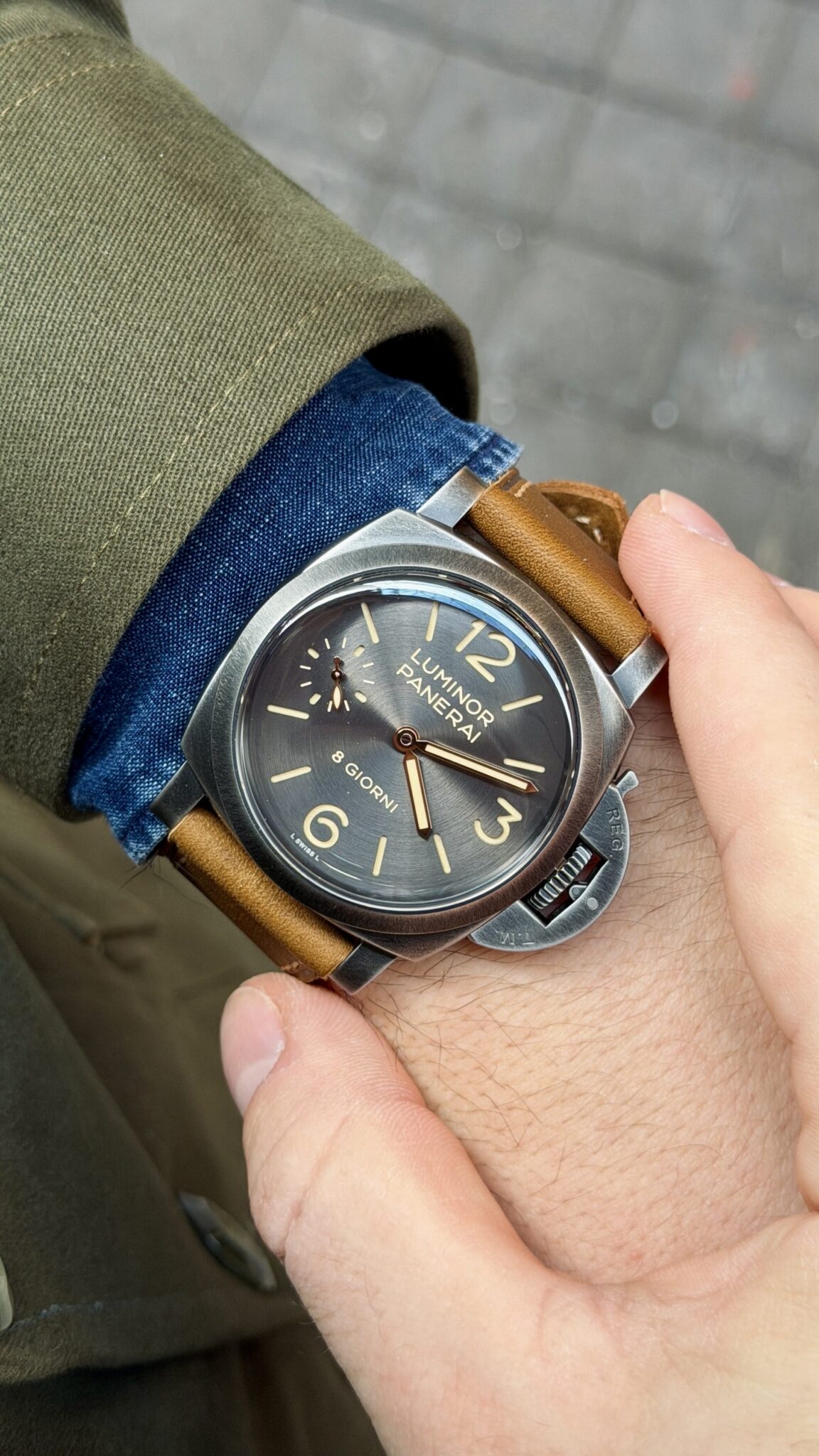 Panerai 8 Giorni PAM01733: la novità che conquista Milano Design Week 2026