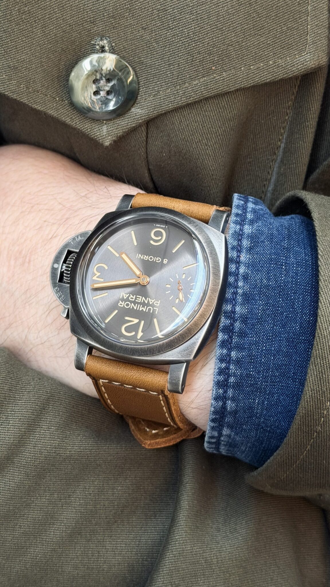 Panerai 8 Giorni PAM01733: la novità che conquista Milano Design Week 2026