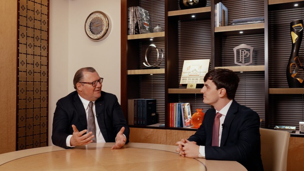 IWS meets Patek Philippe President Thierry Stern