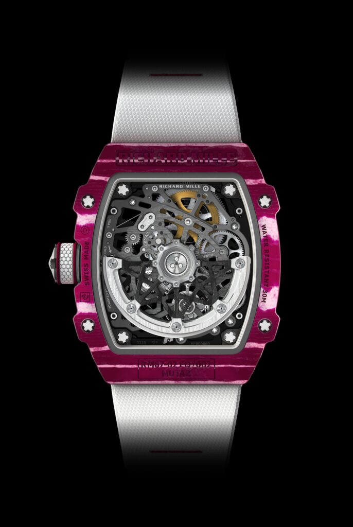 Charles Dubouloz con Richard Mille RM 67-02 durante una scalata estrema nel massiccio del Monte Bianco