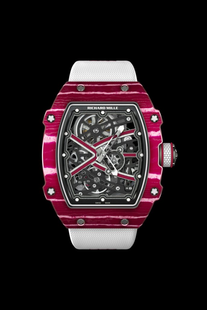 Charles Dubouloz con Richard Mille RM 67-02 durante una scalata estrema nel massiccio del Monte Bianco