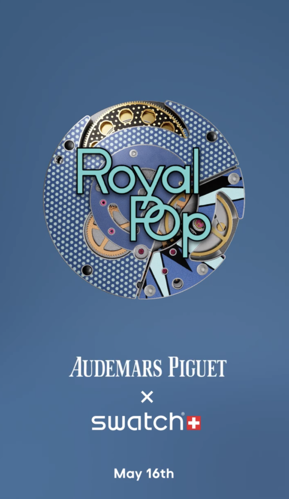 SWATCH X AUDEMARS PIGUET È UFFICIALE: ARRIVA IL “ROYAL POP”