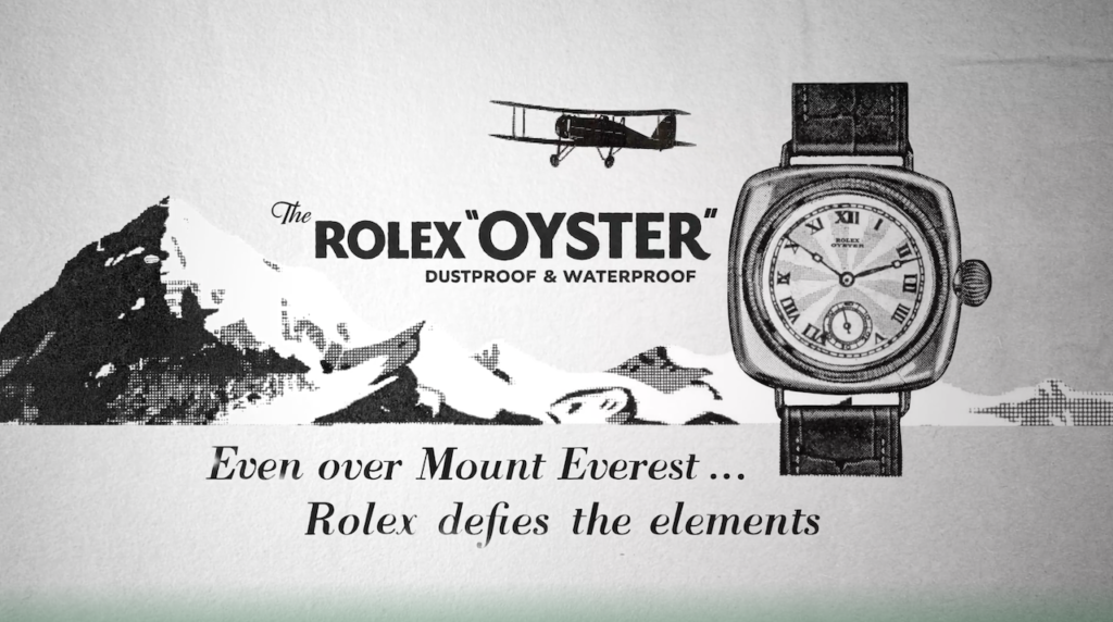 Rolex ha appena pubblicato “Oyster Story”: il film che celebra 100 anni di leggenda