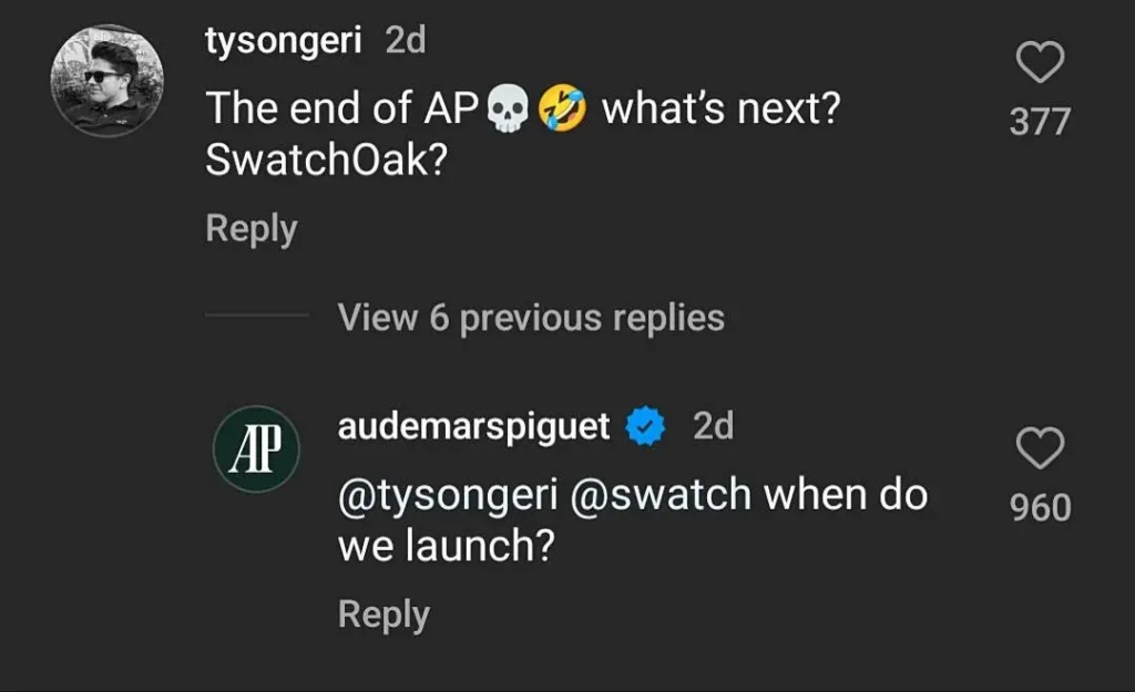 Audemars Piguet e Swatch insieme sul Royal Oak?
