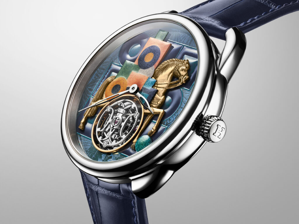 Hermès Arceau Cavalier en Formes: Between Cubism and Haute Horlogerie