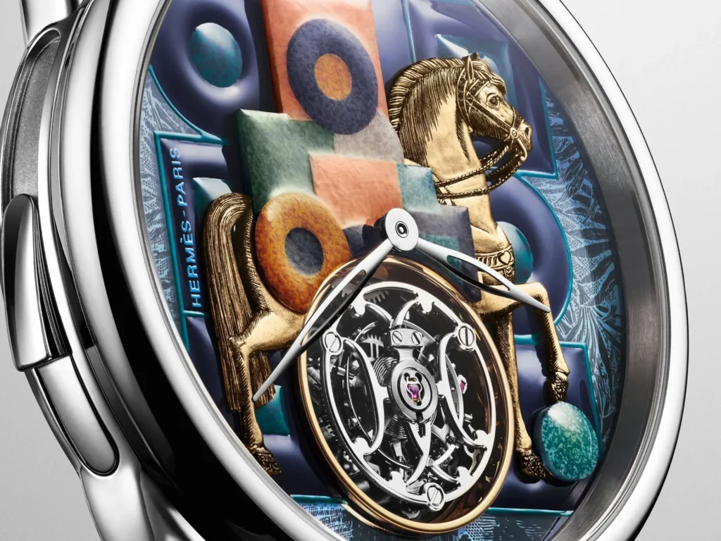 Hermès Arceau Cavalier en Formes: Between Cubism and Haute Horlogerie