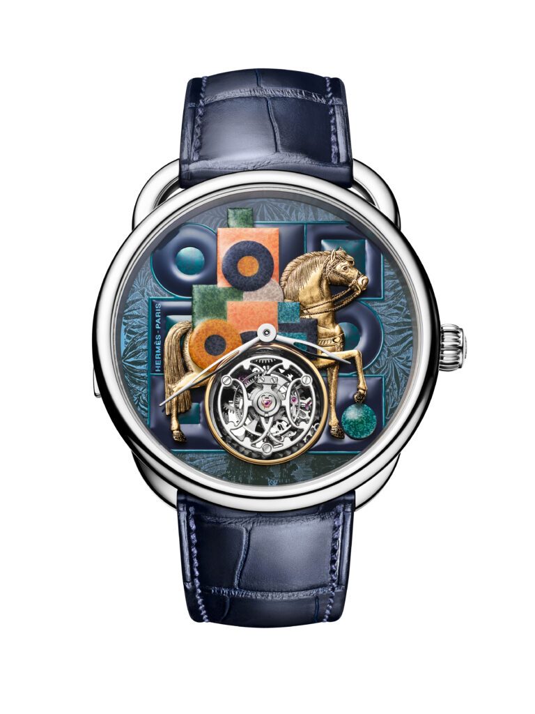Hermès Arceau Cavalier en Formes: Between Cubism and Haute Horlogerie
