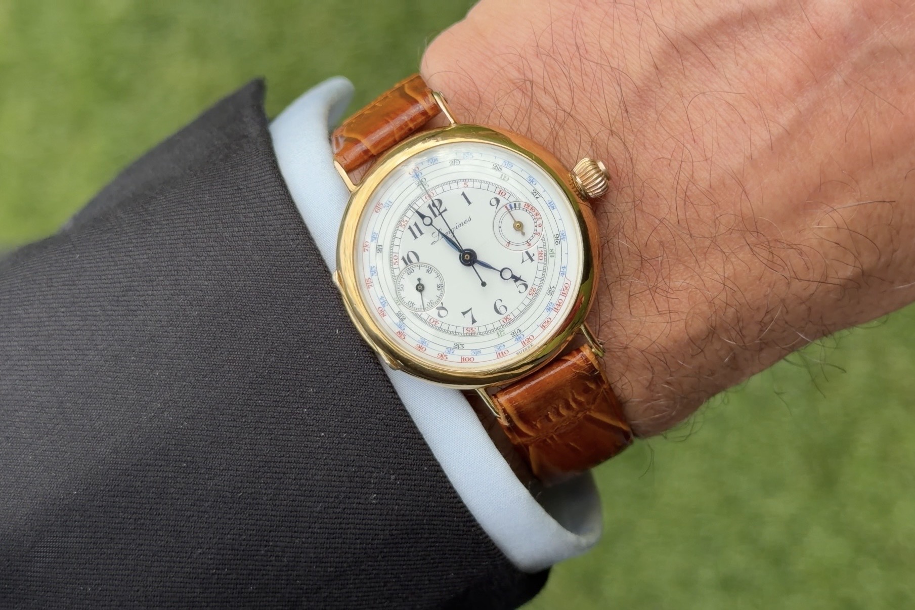Henry Cavill indossa un Longines Chronograph Monopusher Calibre 13.33 del 1926 al Royal Ascot 2026