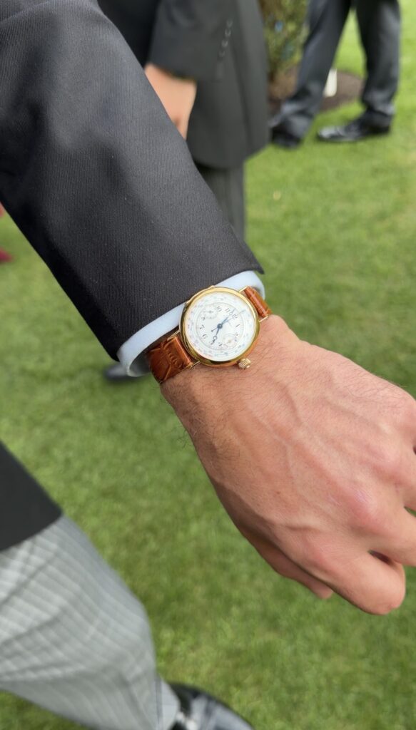 Longines Calibre 13.33Z del 1926 fotografato durante il Royal Ascot