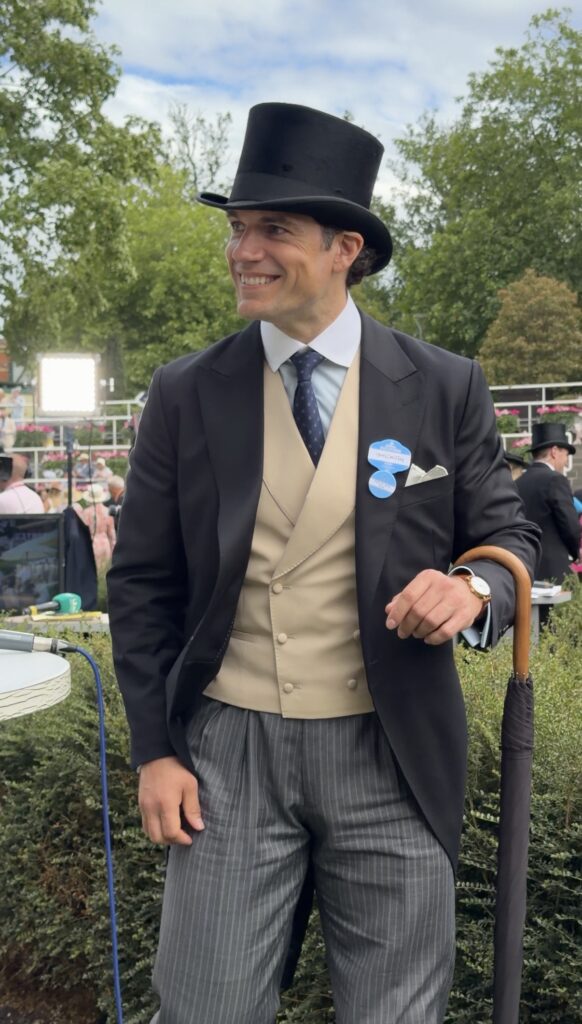 Henry Cavill indossa un Longines Chronograph Monopusher Calibre 13.33 del 1926 al Royal Ascot 2026
