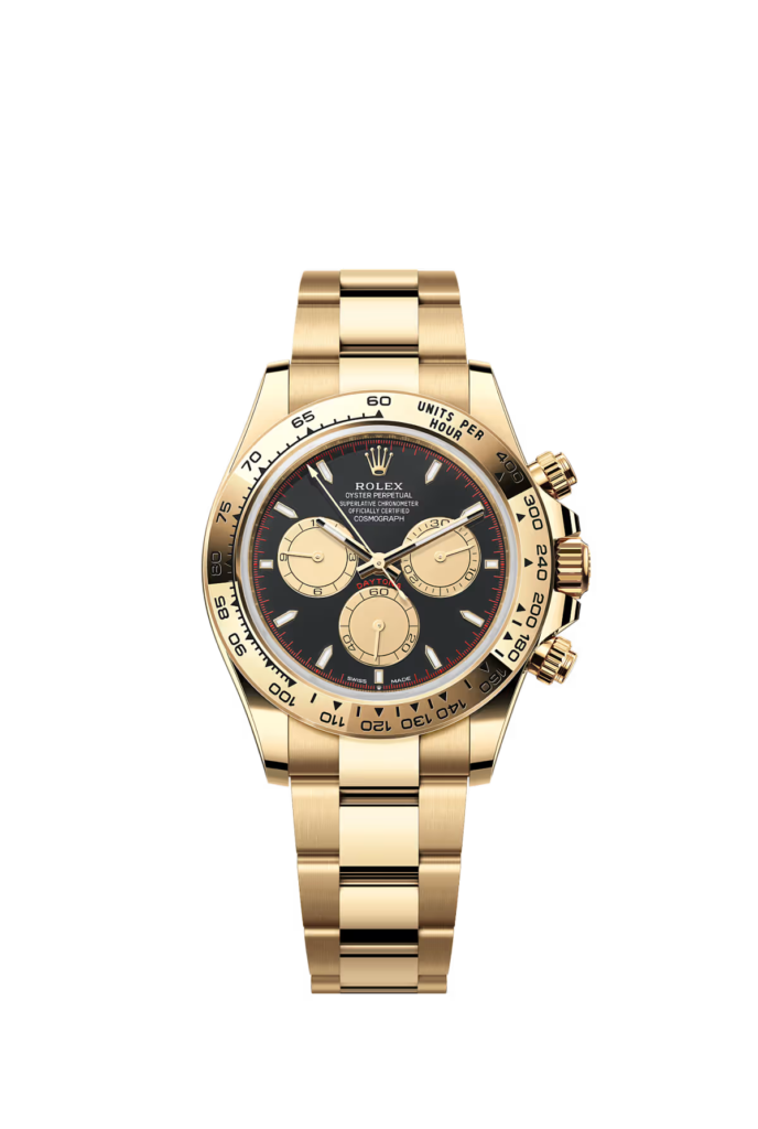 Rolex Daytona in oro giallo con nuovo listino prezzi 2026