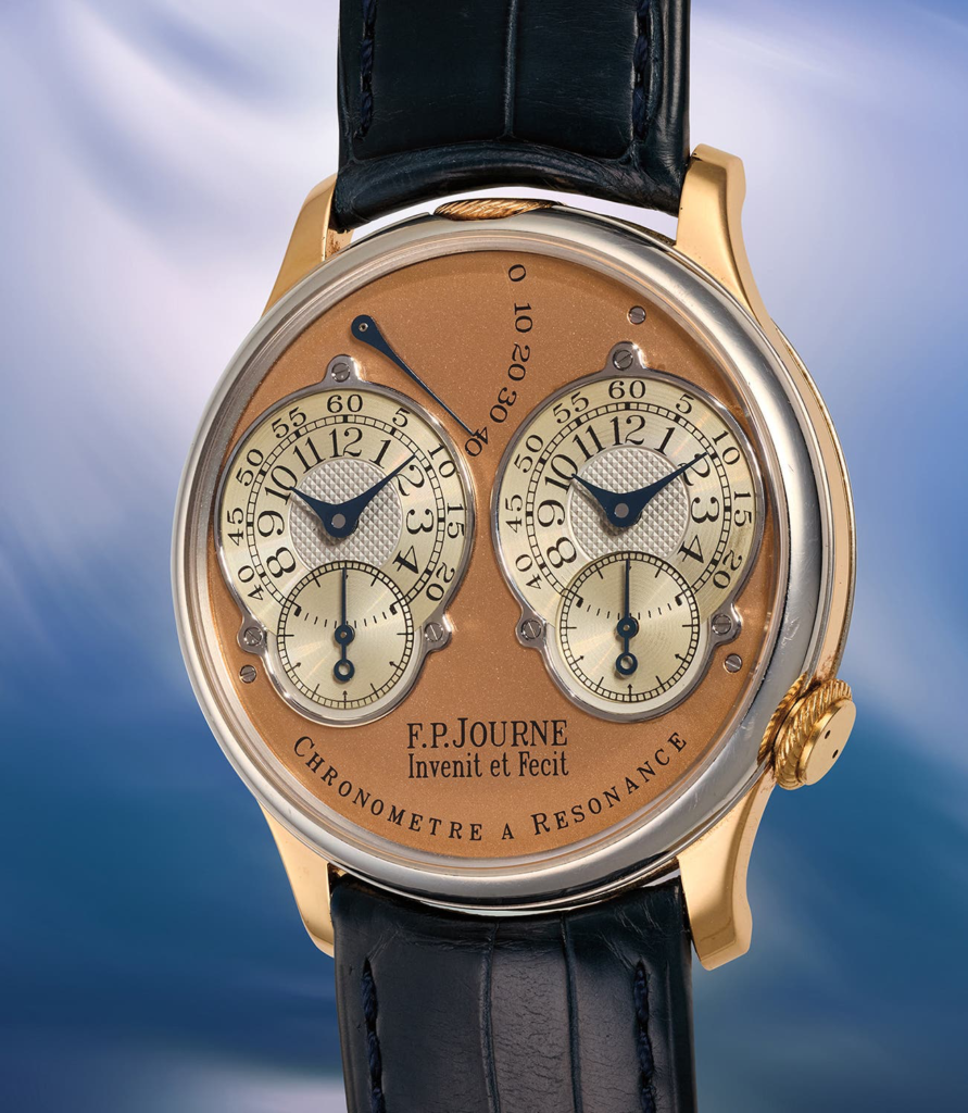 Lotto 10 - F.P. Journe Chronomètre à Résonance “Souscription, No. 007” | Credits: Phillips