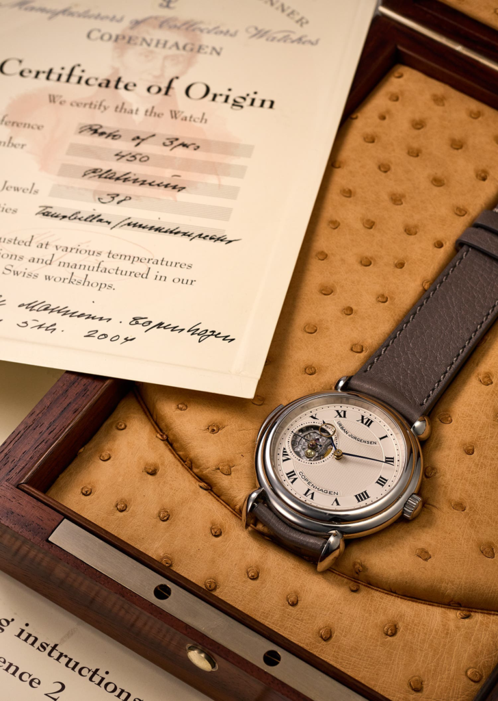 Lotto 20 - Urban Jürgensen Ref. Proto of 3pcs Tourbillon Minute Repeater “Unique Piece, Prototype” | Credits: Phillips