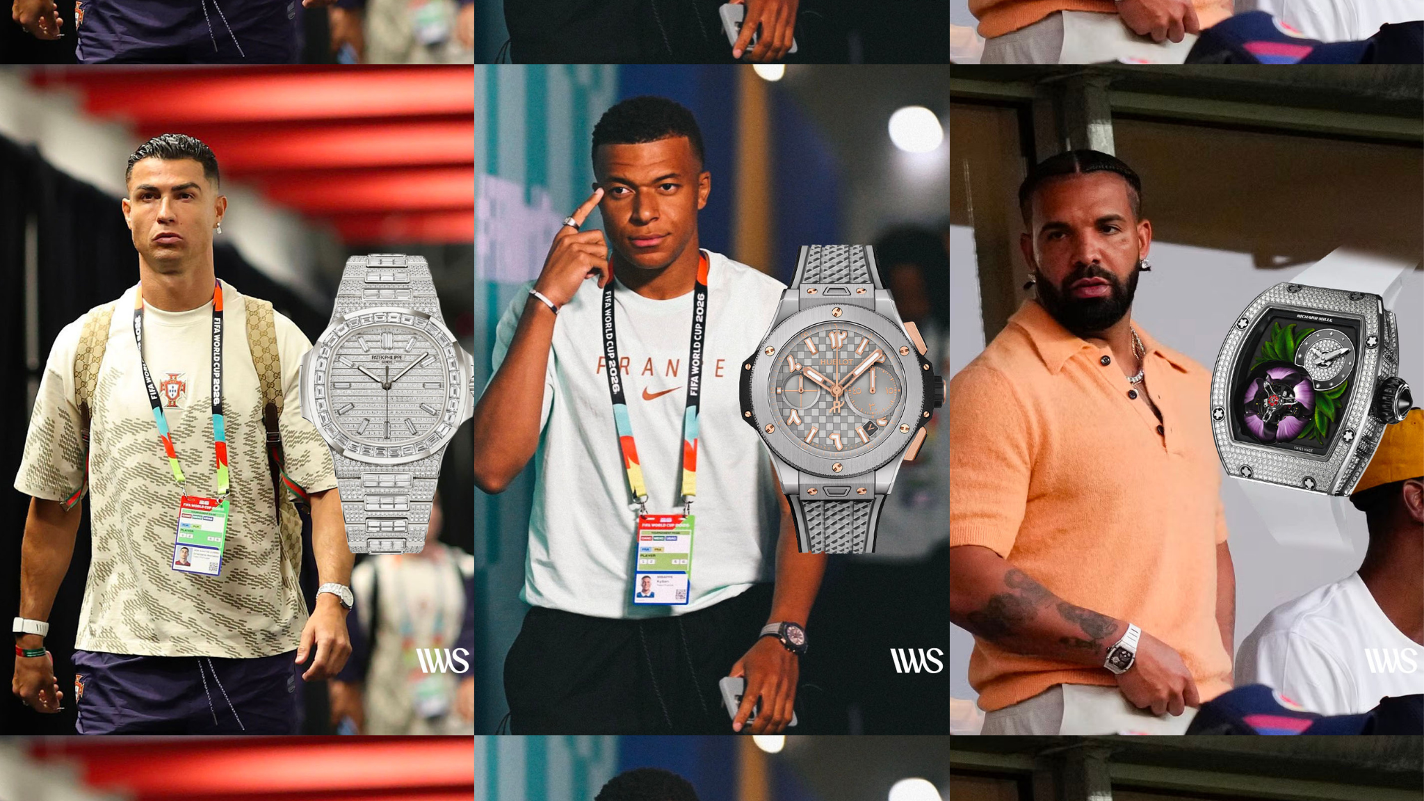 Il Mondiale 2026, la partita si gioca anche al polso: gli orologi delle leggende del calcio