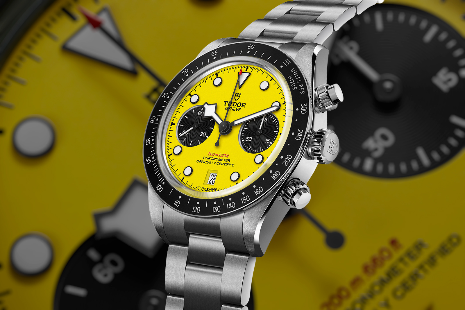 Tudor Black Bay Chrono 39 Bumblebee