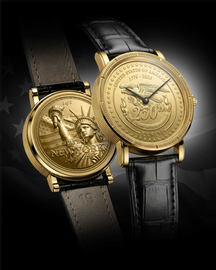 La nuova Heritage Coin Watch Collection di Corum