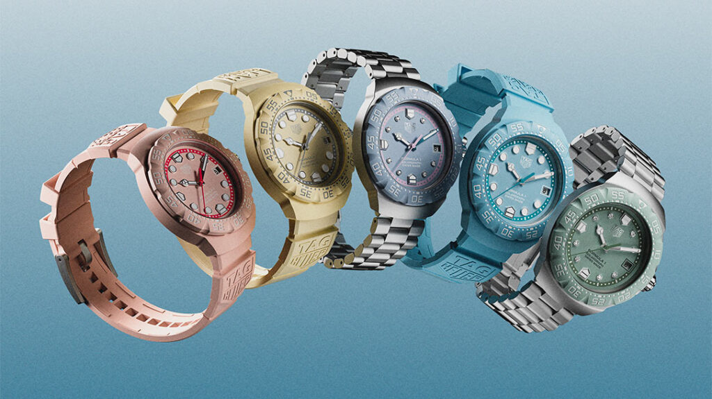 TAG Heuer Formula 1 Solargraph: The Return of Color in 5 Irresistible Pastel Shades