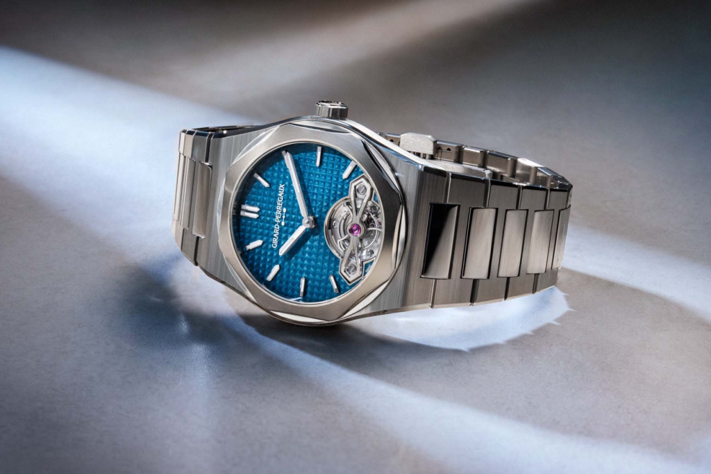 Il nuovo Girard-Perregaux Laureato Fifty Tourbillon Micro-Rotor 39 mm