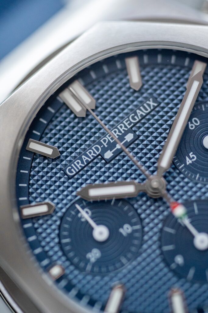   Girard-Perregaux Presents the Laureato Chronograph "Azzurro" at Milan Watch Week  