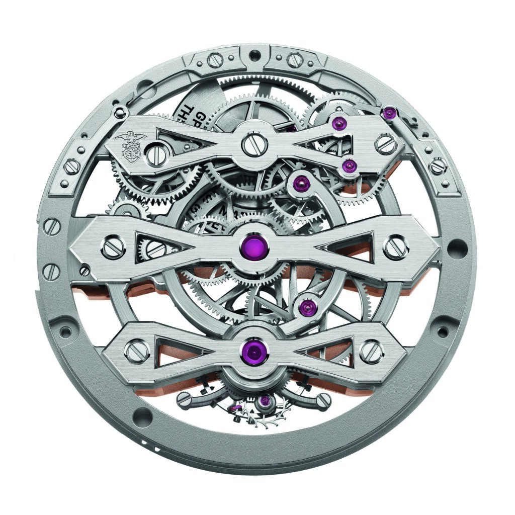 Dettaglio del calibro Girard-Perregaux GP9620
