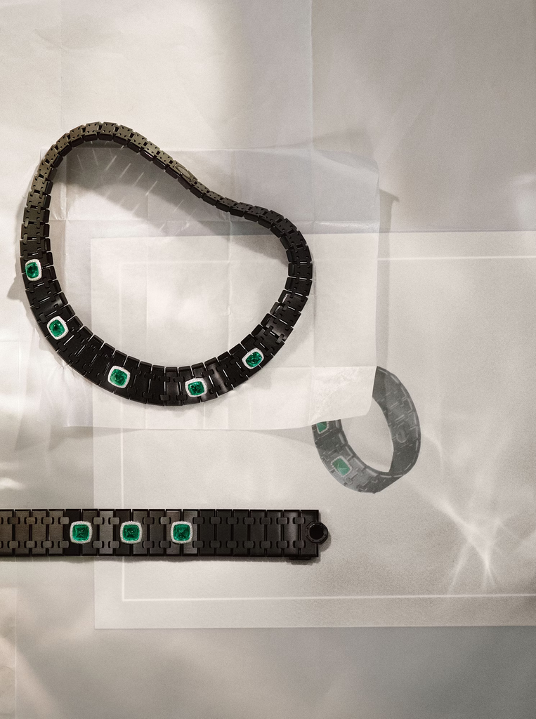 Collana Audemars Piguet Royal Oak Joaillerie ispirata al bracciale del Royal Oak