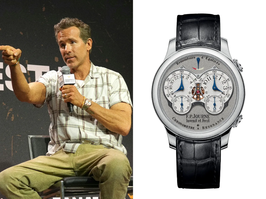 Ryan Reynolds indossa un F.P. Journe Chronomètre à Résonance