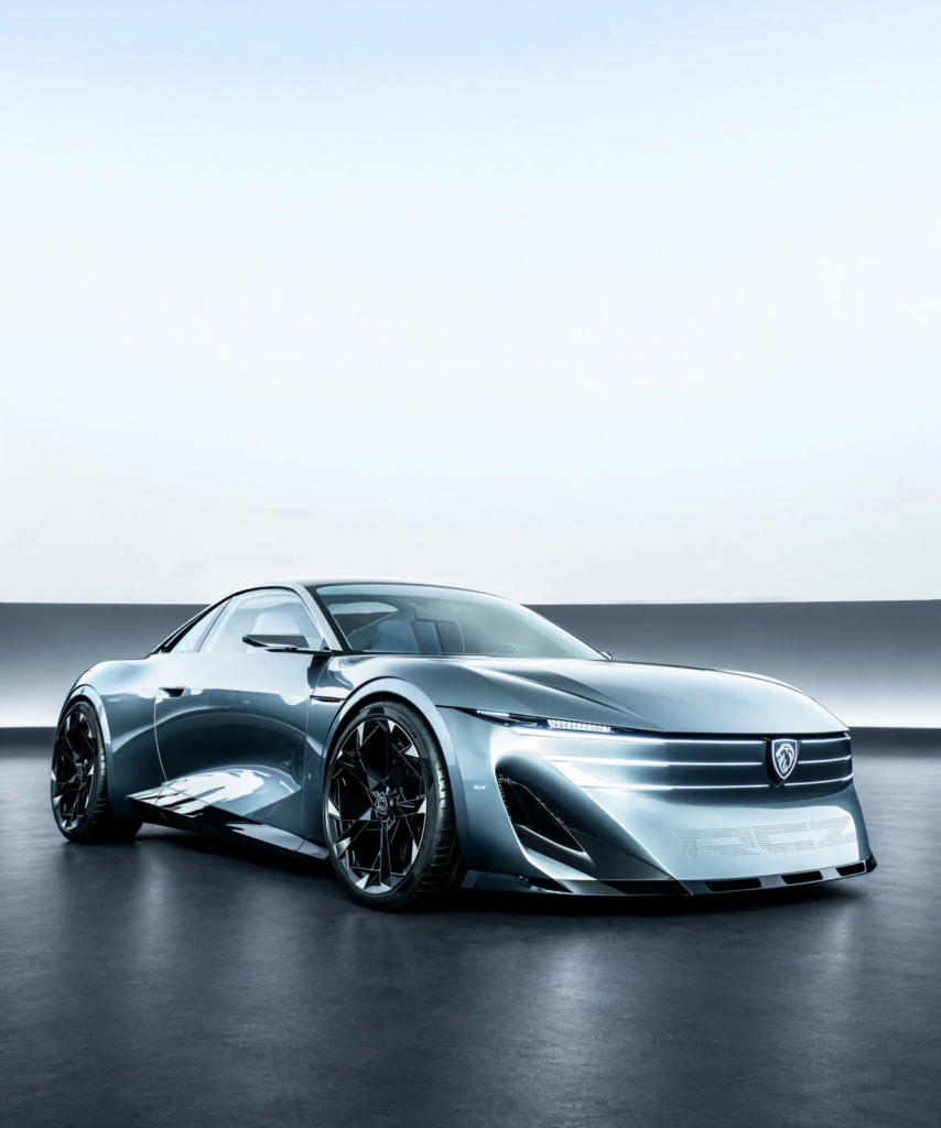 Peugeot x Serica RCZ Vision, orologio Serica integrato nel cruscotto della concept car