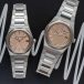 Girard-Perregaux Laureato Fifty con quadrante color oro rosa 18 carati e motivo Clous de Paris