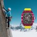 Charles Dubouloz con Richard Mille RM 67-02 durante una scalata estrema nel massiccio del Monte Bianco