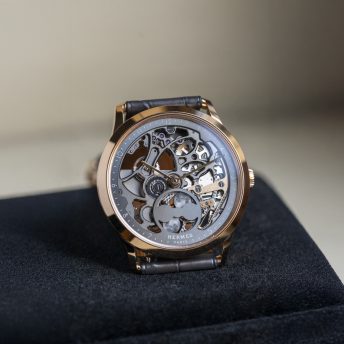 Orange dunes and cloudy sky in Sahara desert. Sunrise in the desert